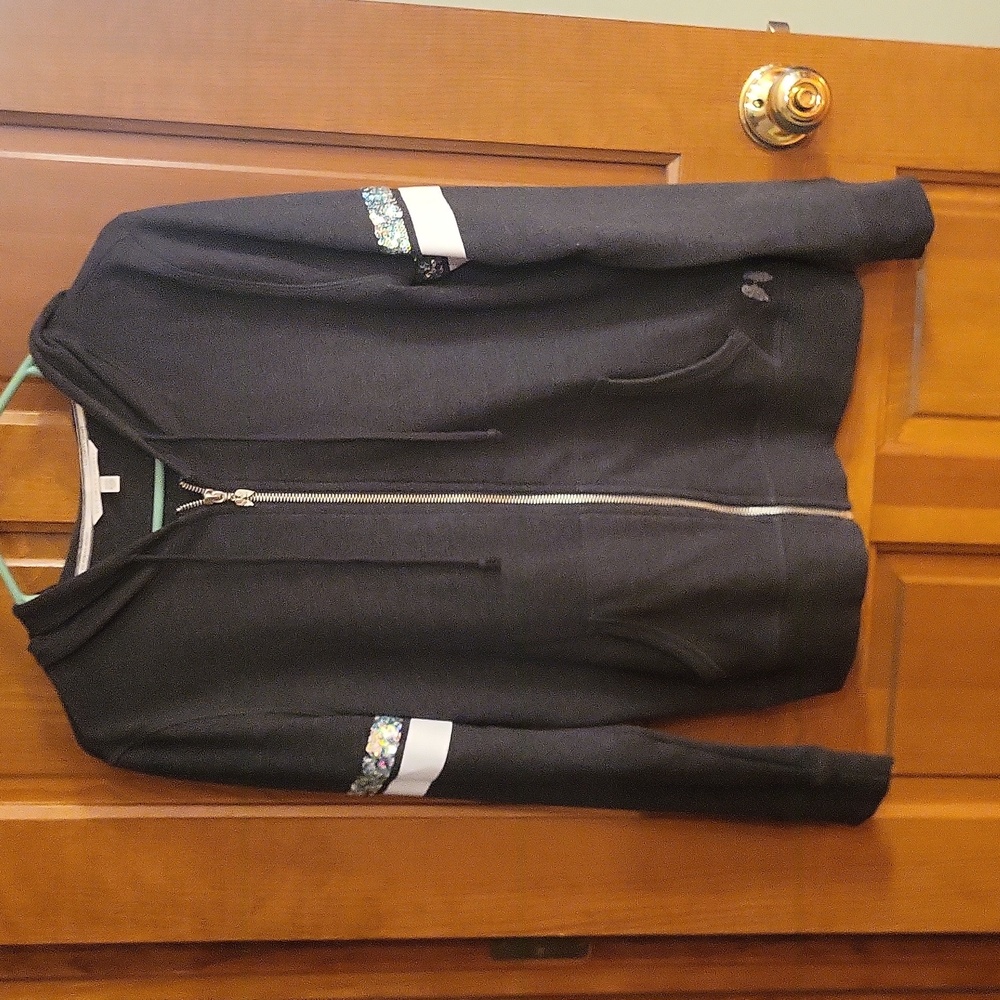 Victoria's Secret Sequin Full Zip Hoodie